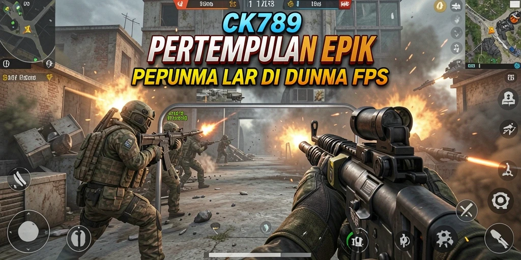 Menampilkan aksi intens dan grafik yang memukau dalam gameplay FPS.