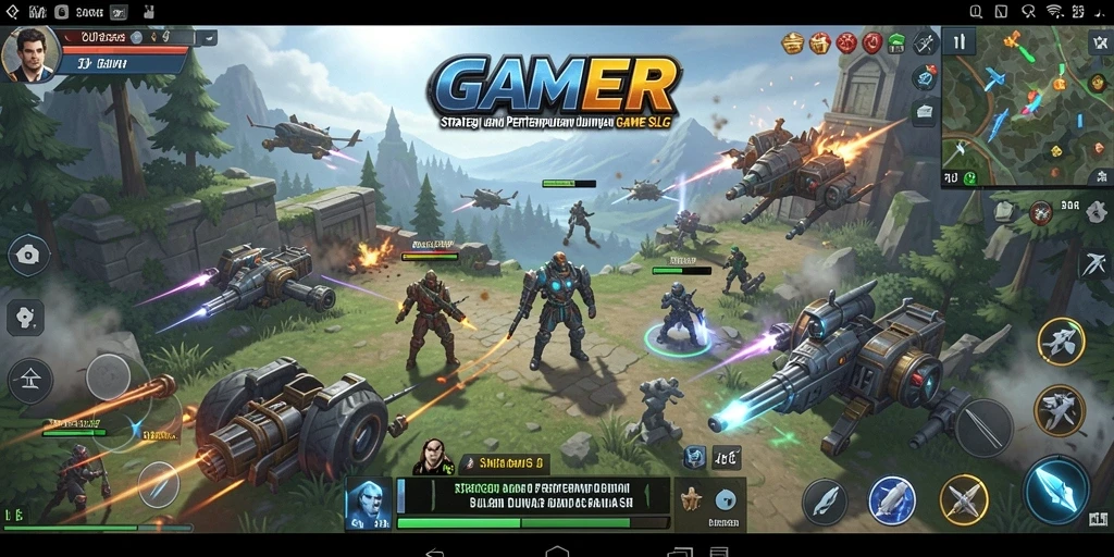 Gameplay intens dengan strategi pertempuran yang mendalam.