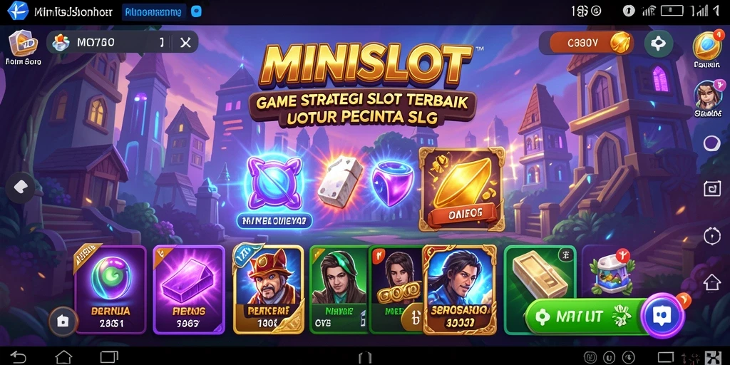 Tampilan gameplay seru dan strategi slot yang menantang.