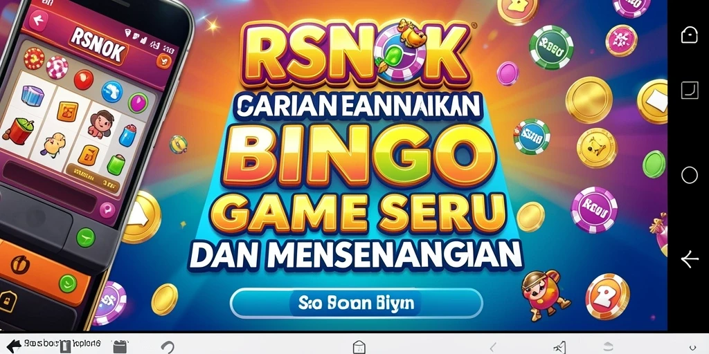 Tampilan gameplay seru dalam RSNOK yang menggugah semangat bermain Bingo.