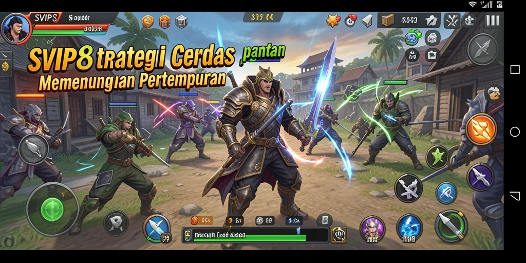 Tampilan gameplay SVIP8 yang menegangkan dan menarik.